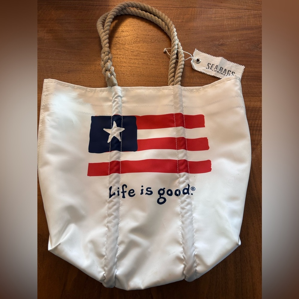 Seabags of Maine Life Is Good Tote